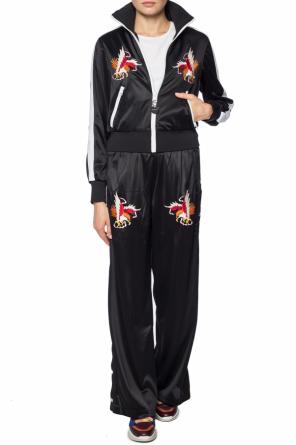 Embroidered wide trousers, zdjęcie 2 Embroidered wide trousers od Diesel